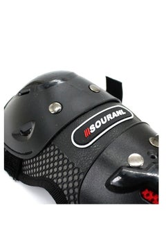 Generic Motorcycle Knee and Elbow Pad Guard Motorbike Motocross Rider Racing Sports Elbow and Knee Shin Impact Protector Protective Pad Gear  - Image 4