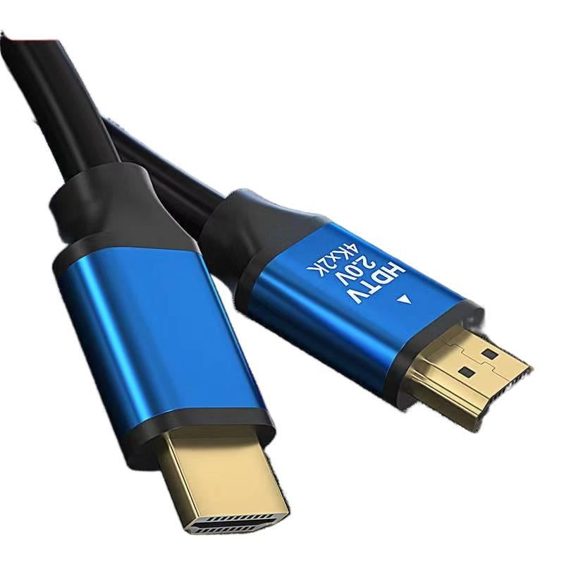 كابل HDMI بموصل HDMI ولفيديو HDMI لـ شحن الهاتف والتابلت ونقل البيانات واستخدام المحولات والإعداد المكتبي والحمل أثناء السفر - Image 4