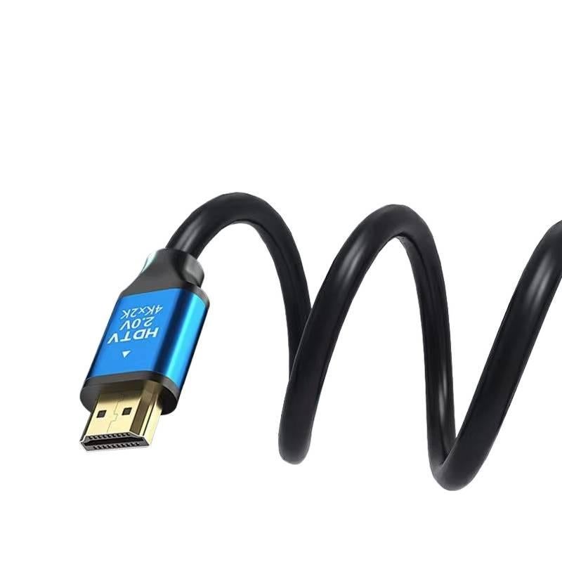 كابل HDMI بموصل HDMI ولفيديو HDMI لـ شحن الهاتف والتابلت ونقل البيانات واستخدام المحولات والإعداد المكتبي والحمل أثناء السفر - Image 3