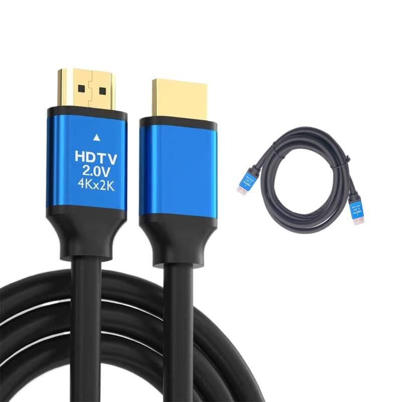 كابل HDMI بموصل HDMI ولفيديو HDMI لـ شحن الهاتف والتابلت ونقل البيانات واستخدام المحولات والإعداد المكتبي والحمل أثناء السفر - Image 2