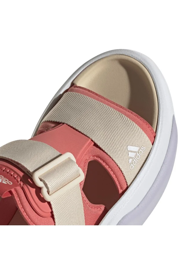 adidas Originals Adidas Mehana Red Swimming Sandals For Women 4