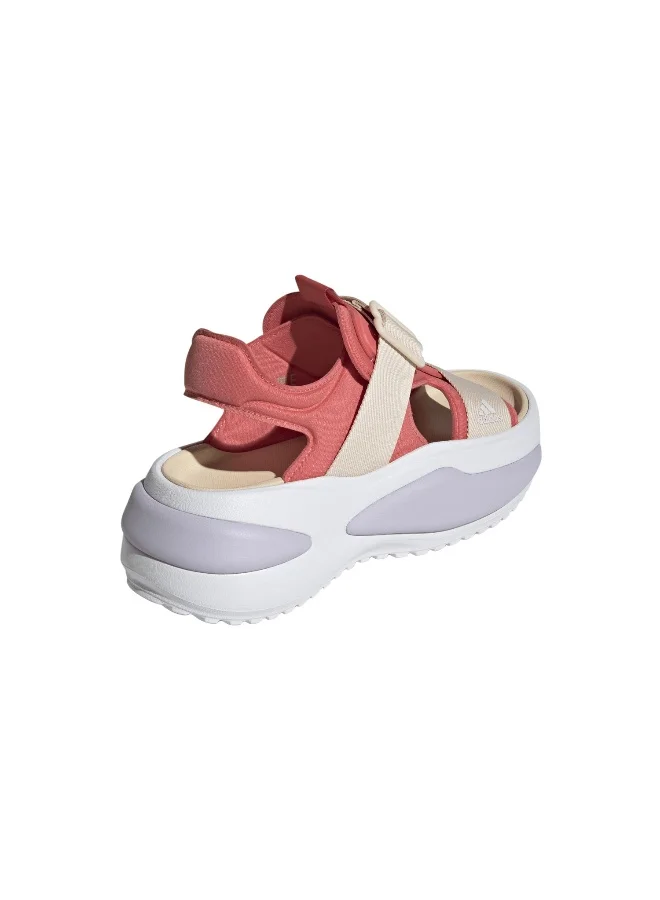 adidas Originals Adidas Mehana Red Swimming Sandals For Women 4