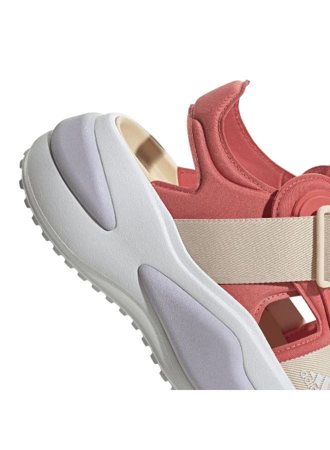 adidas Originals Adidas Mehana Red Swimming Sandals For Women 4