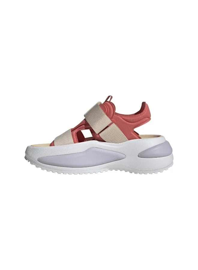 adidas Originals Adidas Mehana Red Swimming Sandals For Women 4