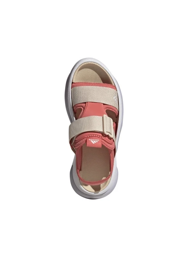 adidas Originals Adidas Mehana Red Swimming Sandals For Women 4