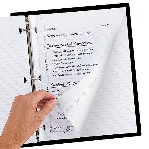 Five Star Loose Leaf Paper Plus Study App, 12 Pack, Notebook Paper, College Ruled Filler Paper, Reinforced, 8.5 x 11, 80 Sheets per Pack (170026-ECM) - Image 5