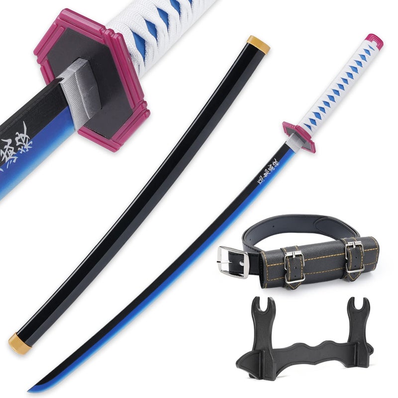 Cold Blade Anime Sword - 41 inches Anime Katana Replica with Belt and Stand - Fugang - Image 1