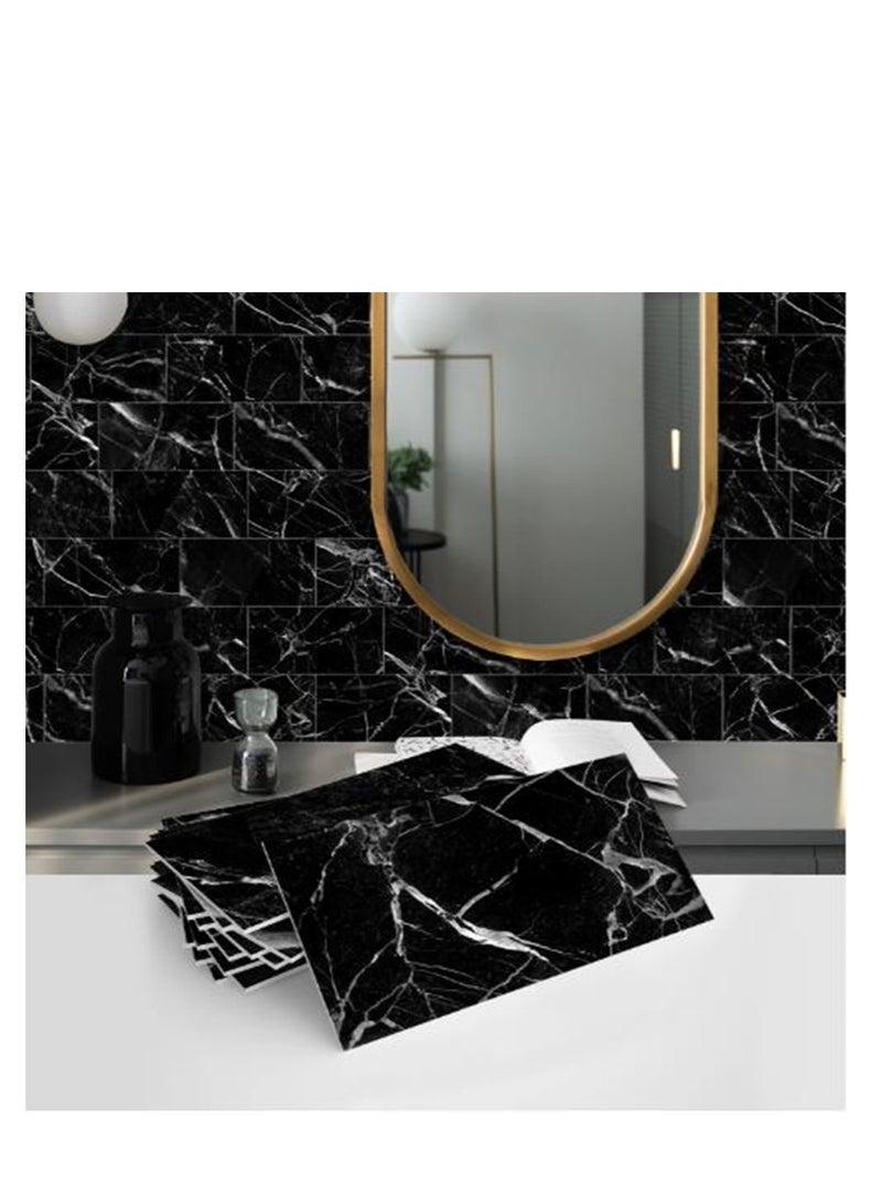 جولدن 16 قطعة من ملصقات الحائط الإسفنجية المتجمدة ملصقات الحائط ديكور ورق جدران من الإسفنج ملصقات الحائط ملصقات خلفية لوحات الحائط للمطبخ ملصقات جدارية قابلة للتقشير واللصق كملصق حائط من الطوب - Image 4