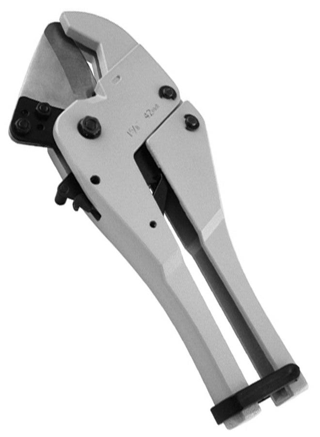 جينيرال تولز قاطع الأنابيب والأنابيب ذو المسننات العامة رقم 119 - يقطع الأنابيب أو الأنابيب المصنوعة من مادة PVC وCPVC وPEX وABS والبولي إيثيلين من 1/8 بوصة إلى 1-5/8 بوصة - Image 1