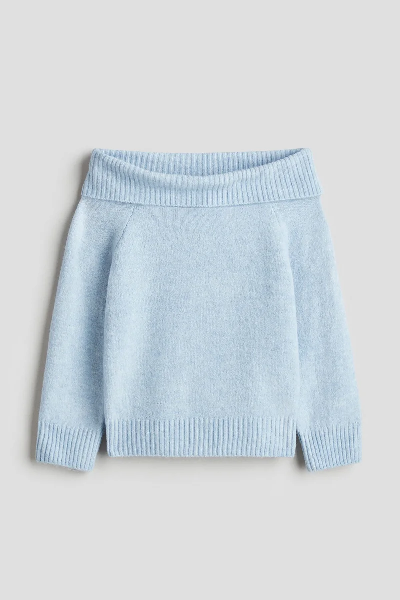 H&M Off-the-shoulder jumper