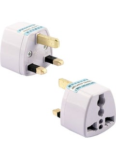 Wozlo Socket Converter Adapter Grounded Turkish to English Plug Converter  - Image 2
