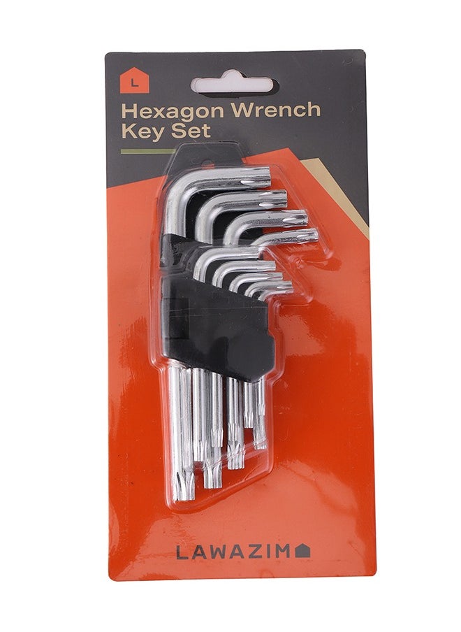 LAWAZIM - Hexagon Wrench Key Set - Rust Resistant Hex Key Allen Wrench L-shaped Wrench for Furniture Assembly Bike Electronics Repair Home Improvements for Easy Tightening and Loosening Bolts and Nuts - Image 1