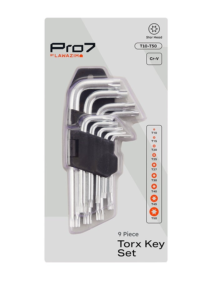 LAWAZIM Pro7 Hexagon Wrench Key Set - Rust Resistant Hex Key Allen Wrench L-shaped Wrench for Furniture Assembly Bike Electronics Repair Home Improvements for Easy Tightening and Loosening Bolts and Nuts - Image 5