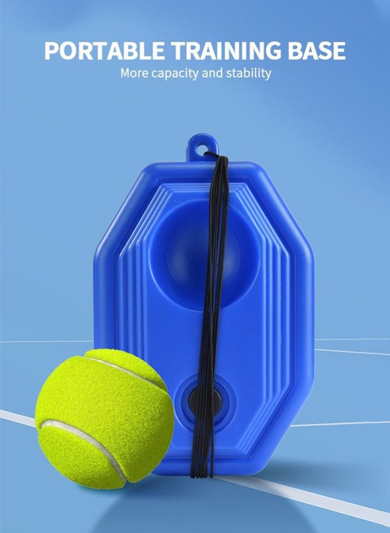 Arabest Tennis Rackets with Tennis Trainer Set, Recreational Adult Tennis Rackets Beginner Tennis Racket with 1 Tennis Trainer String Balls Elastic and a Portable Mesh Bag - Image 4