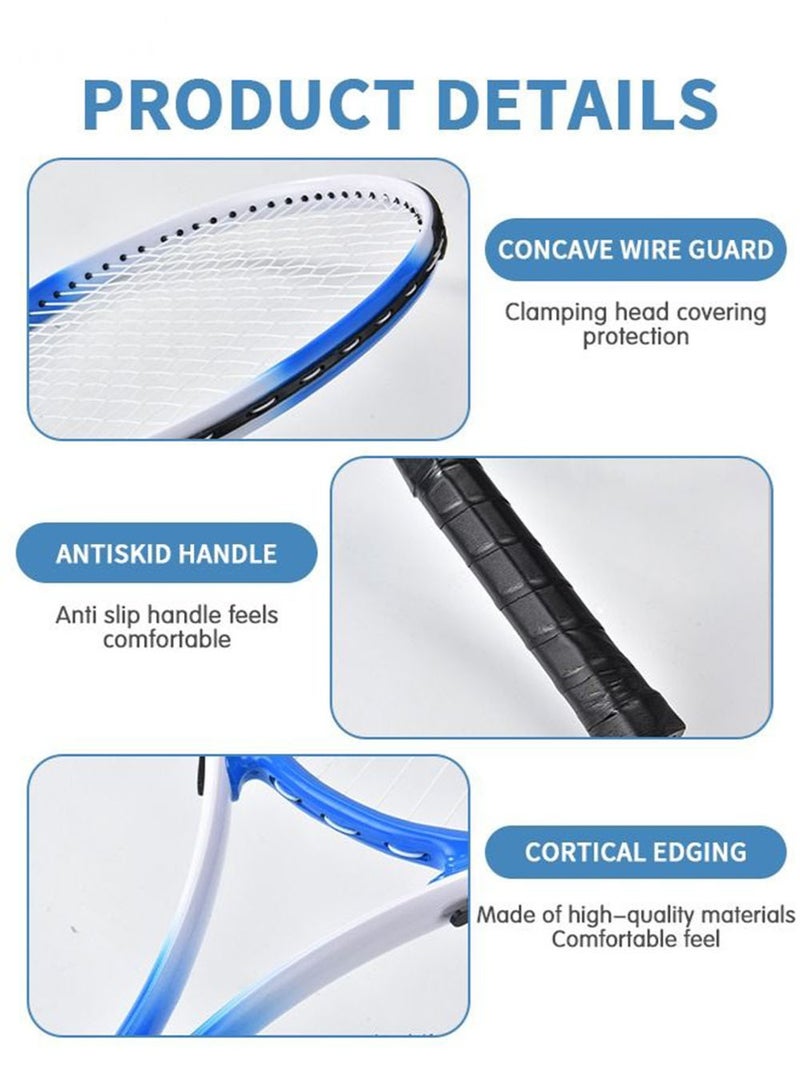 Arabest Tennis Rackets with Tennis Trainer Set, Recreational Adult Tennis Rackets Beginner Tennis Racket with 1 Tennis Trainer String Balls Elastic and a Portable Mesh Bag - Image 5