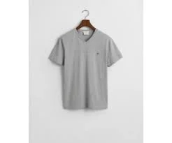 Gant  Slim Shield V-Neck T-Shirt for Men | Best Price UAE