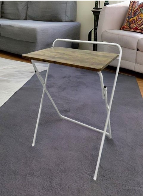 Multi-functional Folding Table Portable Desk for Computer Camping Garden Picnic Coffee 60 x 40 x 70 Centimeter