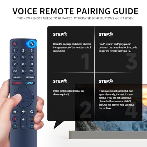 WDZP XMRM-010 Voice Replacement Remote Control fit for MI Xiaomi TV 4A 4S Remote Smart Android TV L65M5-5ASP L55MS-5A - Image 4