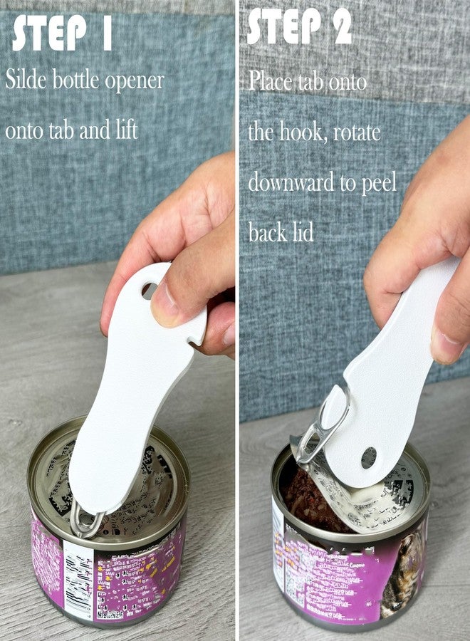 MITCHENIFY 2 in 1 Soda Pop Top Can Opener Manual, 2PCS Easy Can Opener Tool for Long Nails, Seniors with Arthritis and Bartender - Image 2