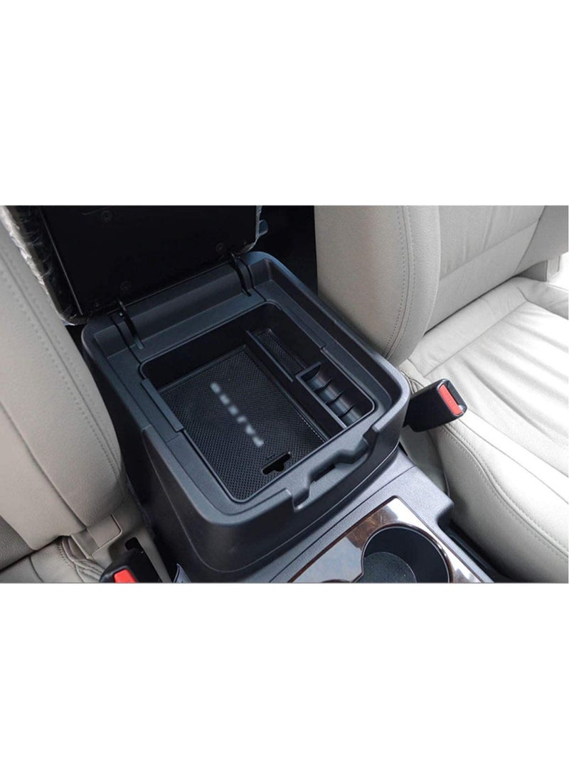 Rubik صندوق تخزين مسند الذراع، حاوية وحدة التحكم المركزية للكرسي بذراعين، صندوق تخزين معدّل لملحقات ميتسوبيشي باجيرو V73 V97 موديلات 2007-2019 - Image 3