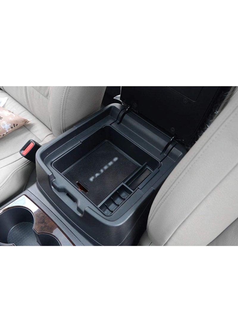 Rubik صندوق تخزين مسند الذراع، حاوية وحدة التحكم المركزية للكرسي بذراعين، صندوق تخزين معدّل لملحقات ميتسوبيشي باجيرو V73 V97 موديلات 2007-2019 - Image 4