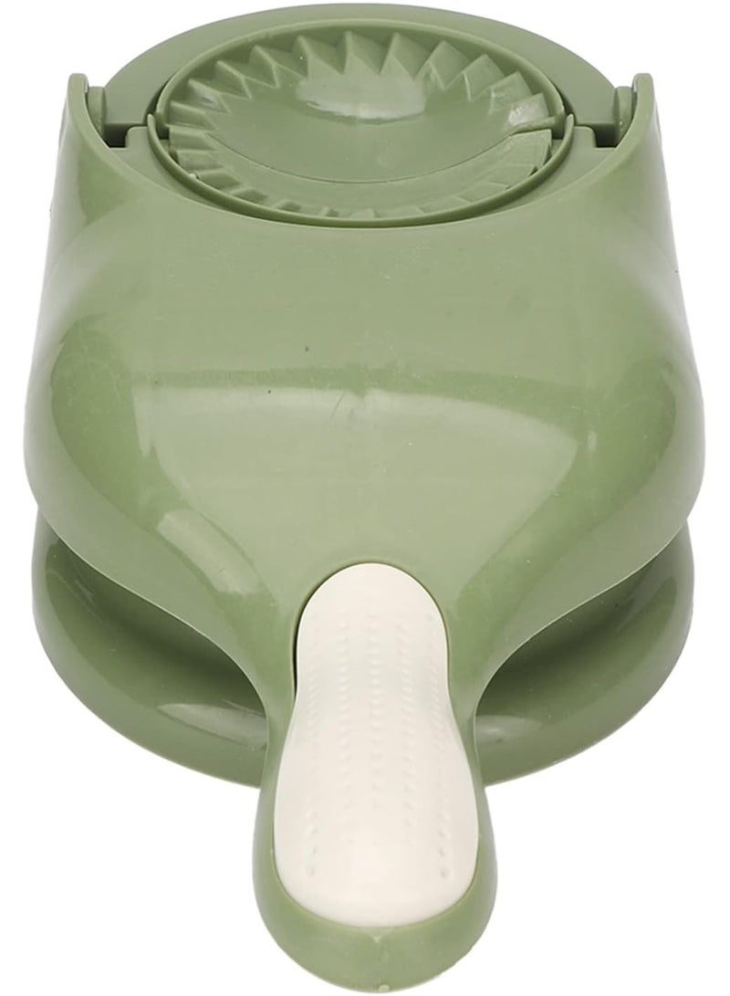 Denx 2 in 1 Dumpling Maker, Manual Dumpling Maker with Tortilla Mold and Pizza Dough Press - Universal Fit Hand Press for Dumpling Maker, DIY Dough Shaping, Turn Dumpling Making into a Work of Art - Image 4