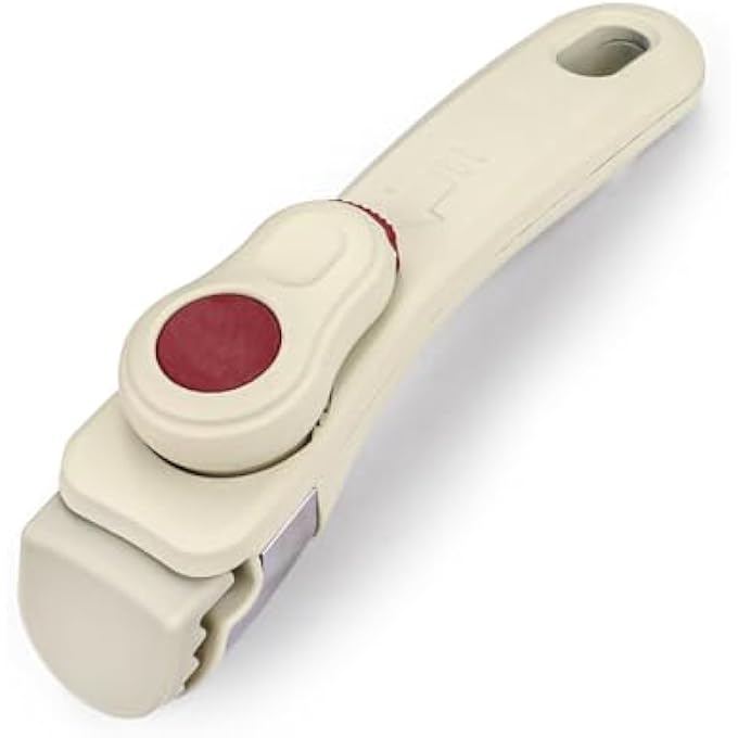 Azonee مقبض قابل للإزالة للأواني والمقالي مقبض مقلاة قابل للفصل بديل عالمي لأواني الطهي مقاوم للحرارة غير قابل للانزلاق كريمي أبيض - Image 2