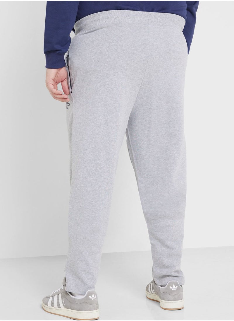 Plus Size Varsity Joggers