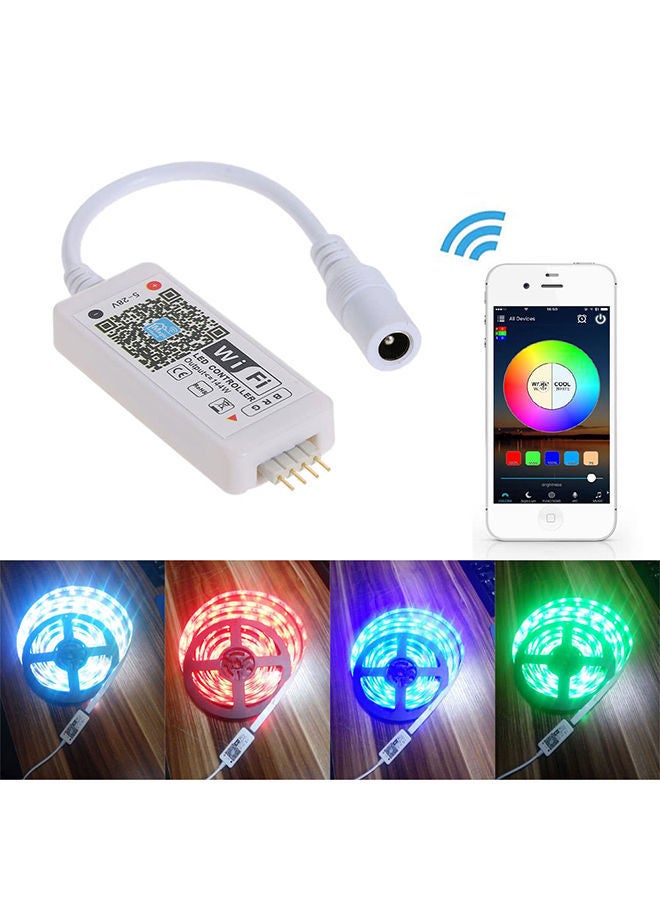 NIBEMINENT RGB Wi-Fi Smart LED Controller White - Image 5