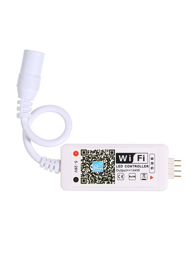 NIBEMINENT RGB Wi-Fi Smart LED Controller White - Image 1