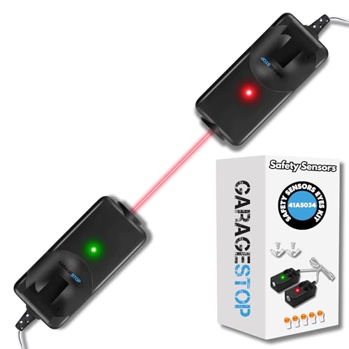 GARAGE STOP 41A5034 Safety Sensor Eyes Only, Compatible with Craftsman Liftmaster Sears Chamberlain Garage Door Openers After 1997, Garage Door Sensor Replacement Kit - Image 1