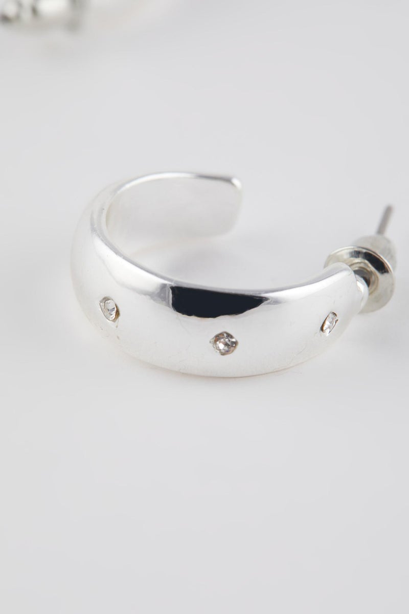 DeFacto Woman 3 Piece Silver Earrings - Image 4