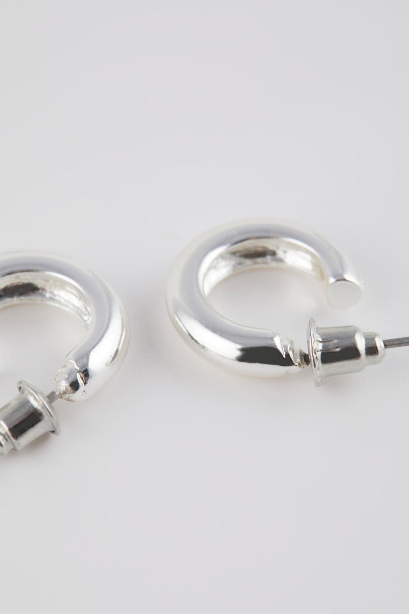DeFacto Woman 3 Piece Silver Earrings - Image 3