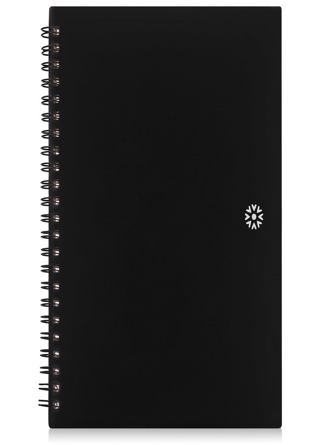 Notsu To Do List Notebook | Minimalist Planner with To-Do Checklist, Dot Grid, Notes sections. 100 Undated Pages, Thick Paper 120 gsm, A5 Size 5.8" x 8.3", Black - Image 2