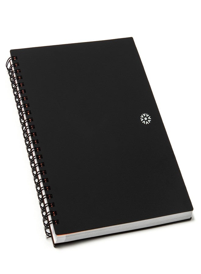 Notsu To Do List Notebook | Minimalist Planner with To-Do Checklist, Dot Grid, Notes sections. 100 Undated Pages, Thick Paper 120 gsm, A5 Size 5.8" x 8.3", Black - Image 5