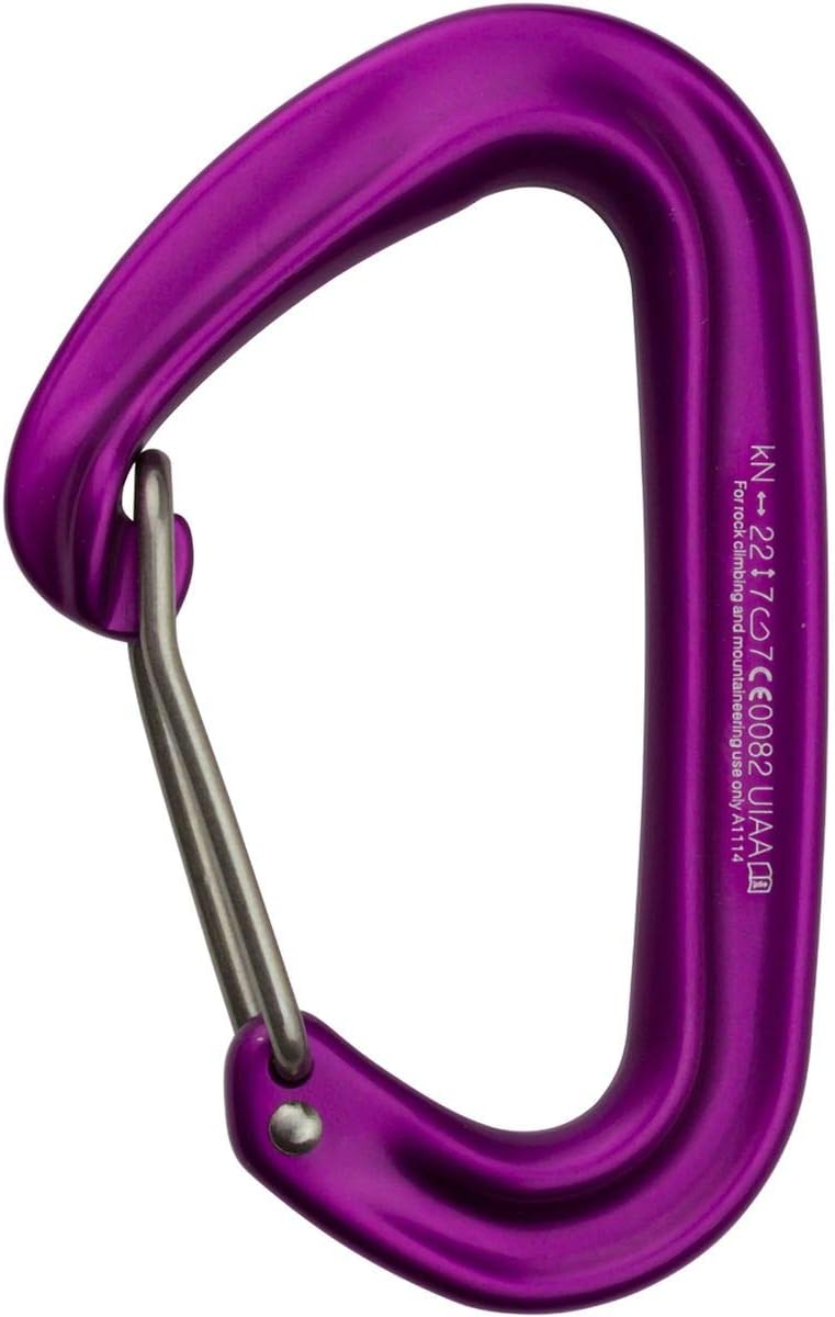 Metolius F.S. Mini II Jet Carabiner Set - 6-Pack Blue/Yellow/Orange/Red/Black/Green, 6-Pack - Image 3