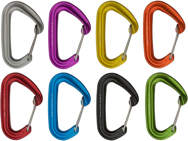 Metolius F.S. Mini II Jet Carabiner Set - 6-Pack Blue/Yellow/Orange/Red/Black/Green, 6-Pack - Image 2
