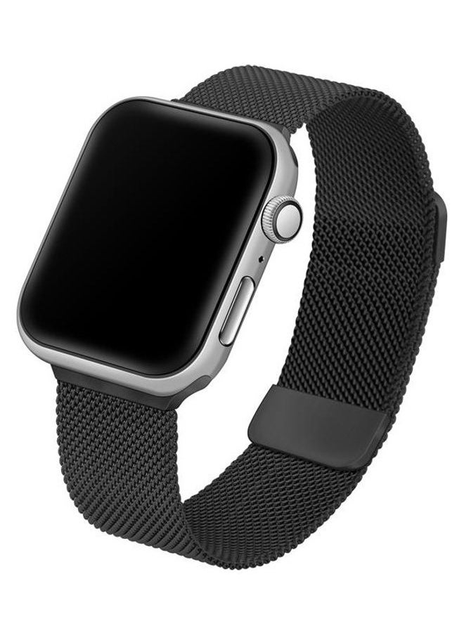 NIBEMINENT - Ethnic Replacement Watchband for Apple Watch Series 1/2/3/4/5/6/7/SE 38/40/41mm Rose Pink - Image 1
