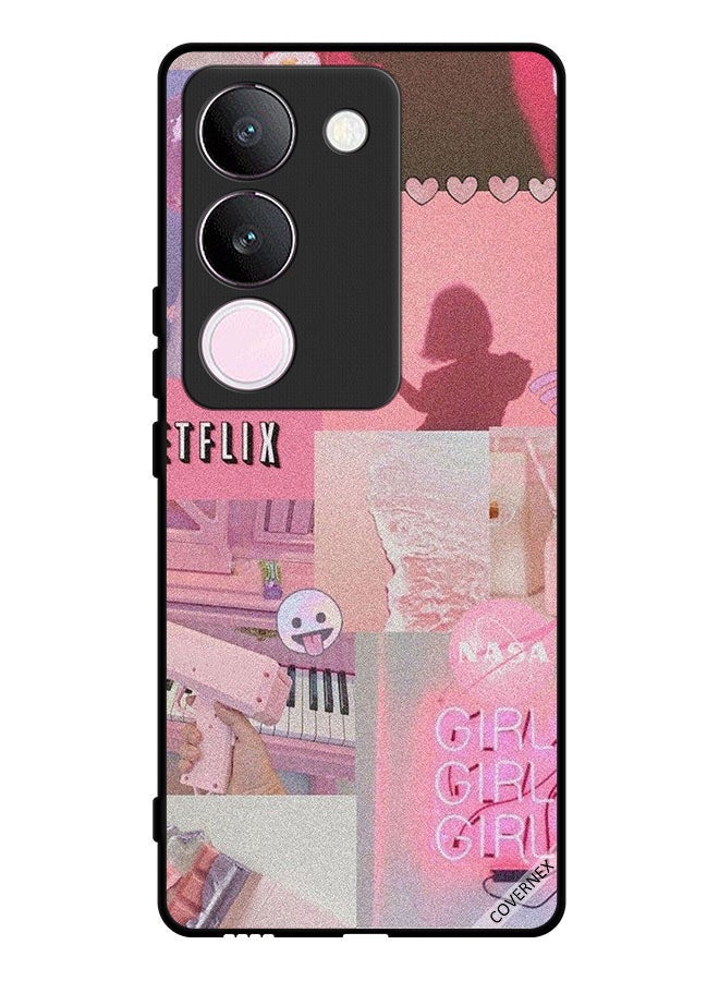 Covernex Protective Case Cover For vivo V29 Girls Art Clip - Image 1
