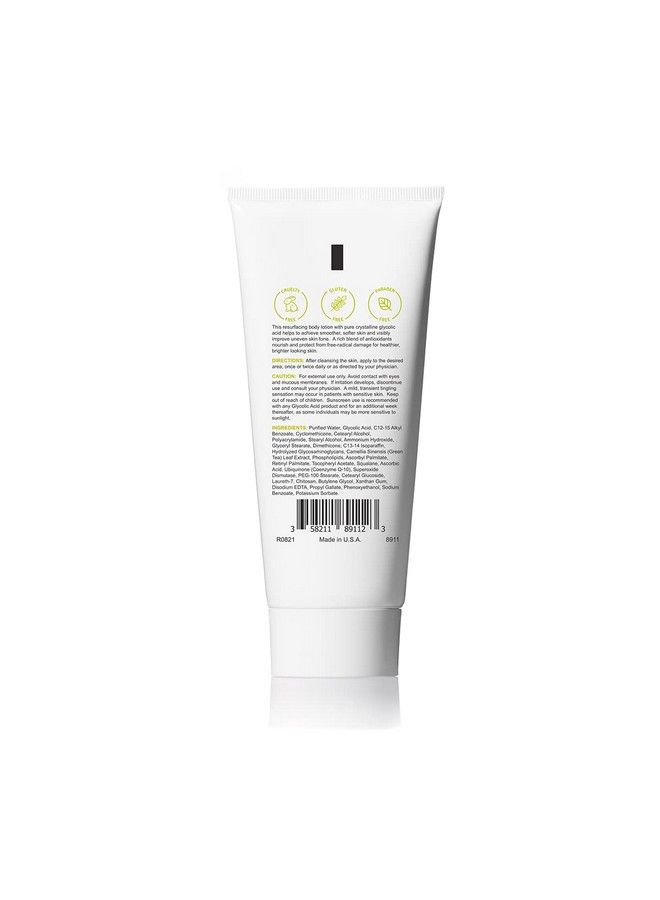 Replenix Glycolic Acid 15% Resurfacing Body Lotion Medical Grade Glycolic Acid Exfoliating Cream Antioxidant Treatment Smooths Skin Texture Suitable For Sensitive Skin 200 Ml - Image 3