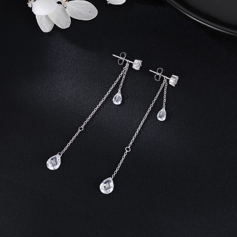 SLUYNZ Orecchini A Cuore Cavo In Argento 925 – Borchie Da 8mm, Ipoallergeniche, Per Donna E Ragazza, Con Panno Pulente
