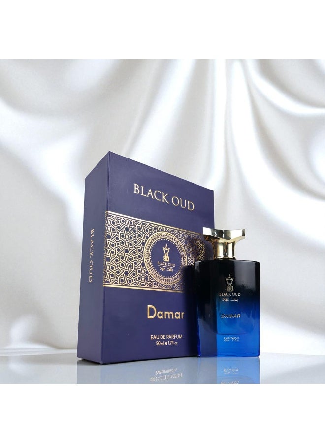 عطر بلاك عود دامار للجنسين أو دو بارفان ٥٠ مل