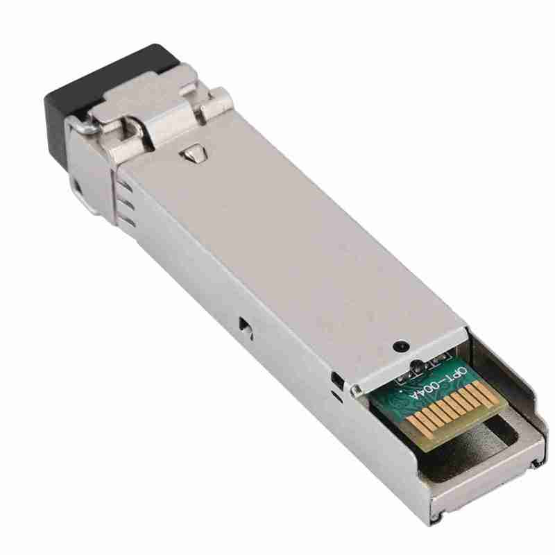 وحدة الإرسال والاستقبال الضوئية ثنائية الألياف SFP GE LX20 SM1310 لمسافة 20 كم - قناة واحدة بسرعة 1.25 جيجابت/ثانية وفق بروتوكول SFF-8472 لشبكات مراكز البيانات عالية السرعة - Image 1