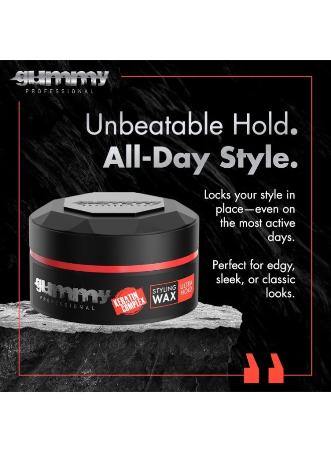 غامي شمع تصفيف الشعر - تثبيت فائق (أحمر) 150 مل - Image 3