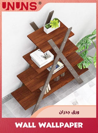 Self Adhesive Wallpaper 30cmx10m ,Peel And Stick Wood Grain Contact Paper,Removable PVC Film Decorative Wood Wallpaper  Easy To Apply For Old Furniture Kitchen Cabinets - view 5