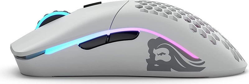 Glorious Model O Minus Wireless Matte White Medium/Small Handheld Gaming Mouse Glo-Ms-Omw-Mw  - Image 3