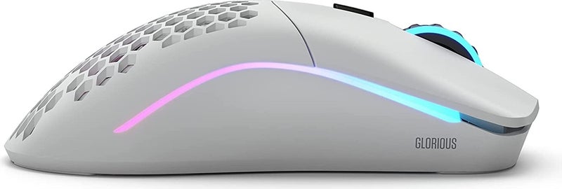 Glorious Model O Minus Wireless Matte White Medium/Small Handheld Gaming Mouse Glo-Ms-Omw-Mw  - Image 2