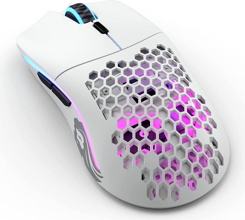 Glorious Model O Minus Wireless Matte White Medium/Small Handheld Gaming Mouse Glo-Ms-Omw-Mw  - Image 4
