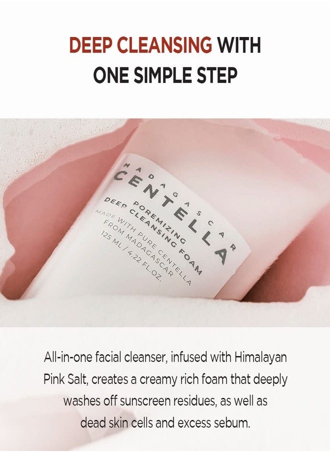 SKIN1004 Madagascar Centella Deep Cleansing Foam - Pore Care & Debris Removal, 125ml