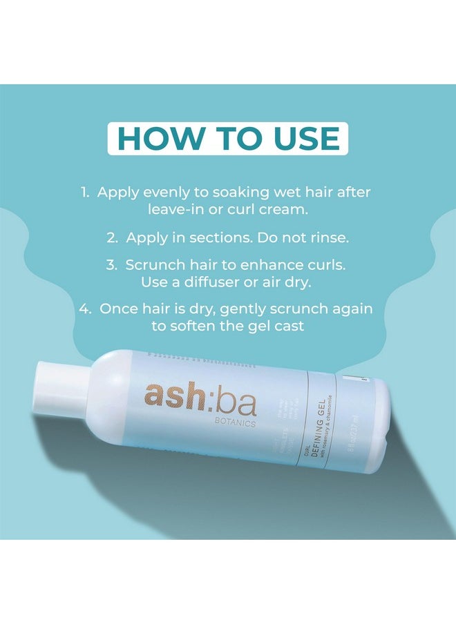 Ashba Botanics Curl Defining Gel For Men And Women | Hair Gel For Cury Hair | Reduces Frizz, Medium-Strong Hold | Sls, Sles, Phthalates And Parabens Free(50 Ml)  - Image 5